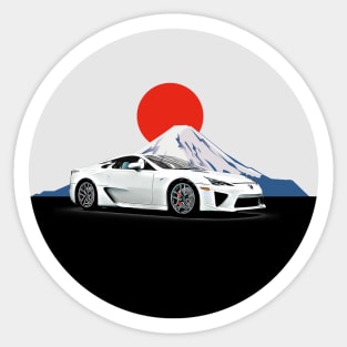 LFA Japan Print Sticker